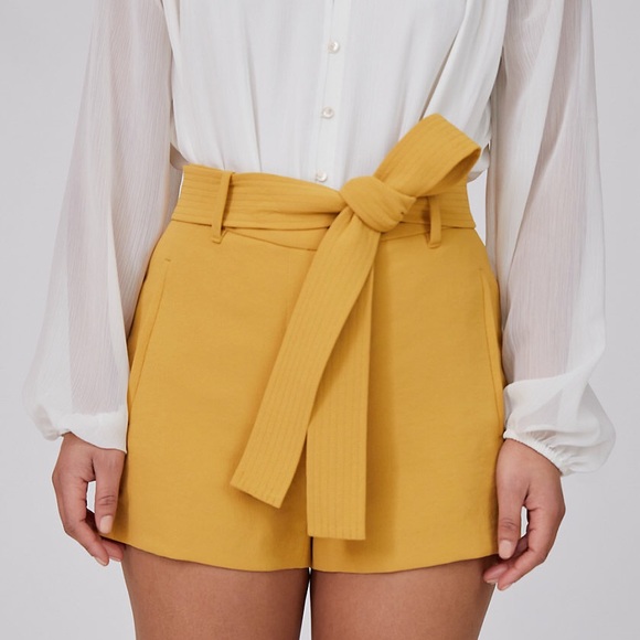 Wilfred New Tie-Front Short Electron Fuchsia NWT - Picture 4 of 8